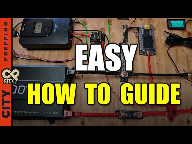 How To Build A Solar Setup: COMPLETE Step-by-Step, DIY Guide