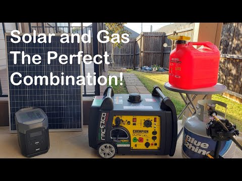 Solar Power Generator and Gas Generator – The Perfect Combination