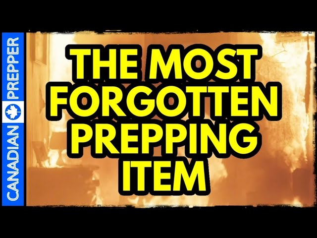 The Most Forgotten and Underrated Prepping Item